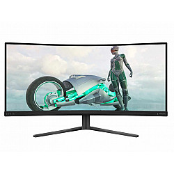 PHILIPS monitor 34M2C3500L, 00 34" , VA,21:9,zakrivljen, 3440x1440, 180Hz, 1ms GtG, HDMIx2,DP, adaptive sync